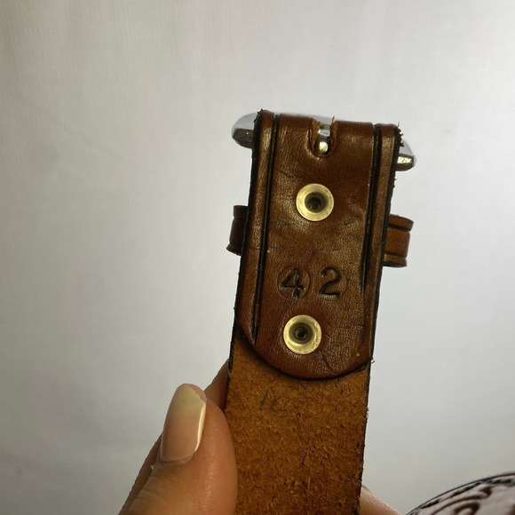 Alidad Estlo Ienfuegos | Leather Belt Brown 42‎ Mexico - Picture 7 of 7